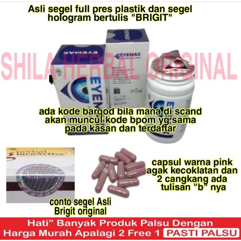 Jual Eyemax Asli Original Obat Mata Plus Minus Rabun Katarak Glucoma