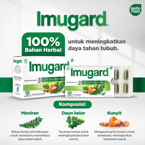 Jual Imugard Box Kaplet Herbal Daya Tahan Tubuh Shopee Indonesia