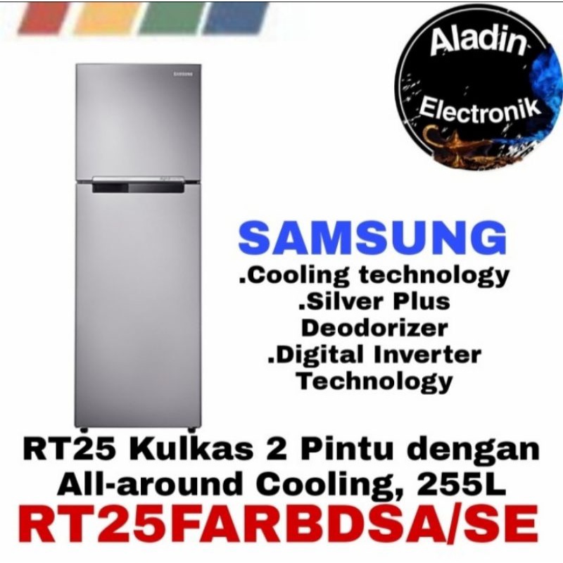 Jual Kulkas Pintu Samsung Rt Farbdsa Se L Digital Inverter Silver