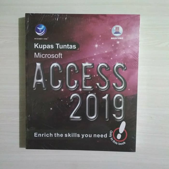 Jual Buku Kupas Tuntas Microsoft Office Access Untuk Pemula