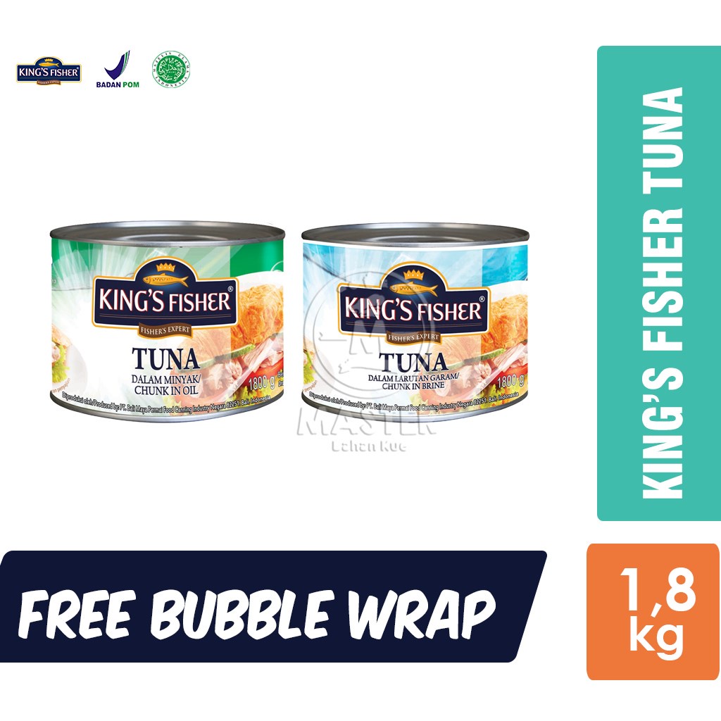 Jual King S Fisher Tuna Dalam Air Garam Tuna In Brine Tuna In Oil