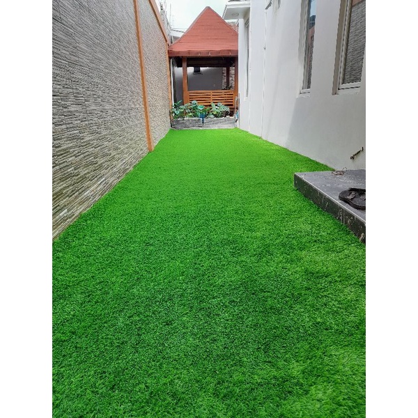 Jual 1 Roll Rumput Sintetis Taman Tebal 30mm Ukuran 200 Cm X 100 Cm