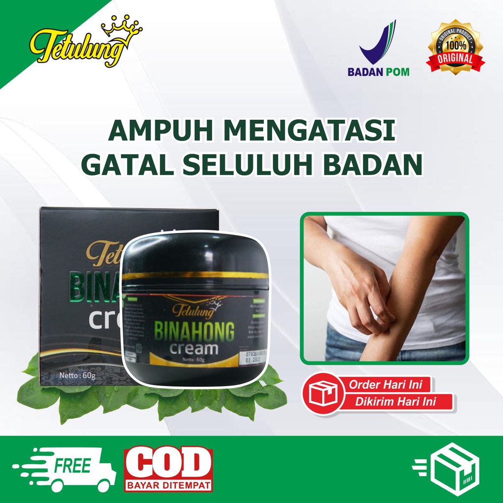 Jual Tetulung Cream Binahong G Obat Gatal Kulit Paling Ampuh