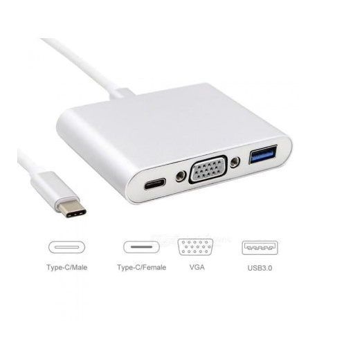 Jual Konektor Usb Type C To Macbook Air Pro Ultraslim In C Vga