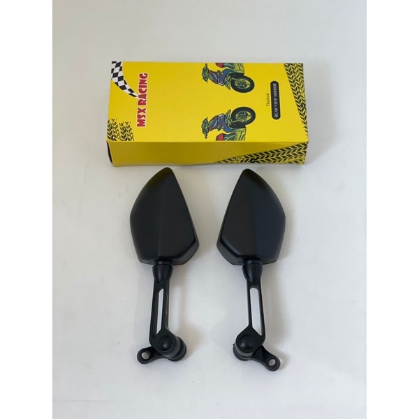 Jual Spion Model Ducati Full Black Aerox Nmax Vario Pcx R Universal