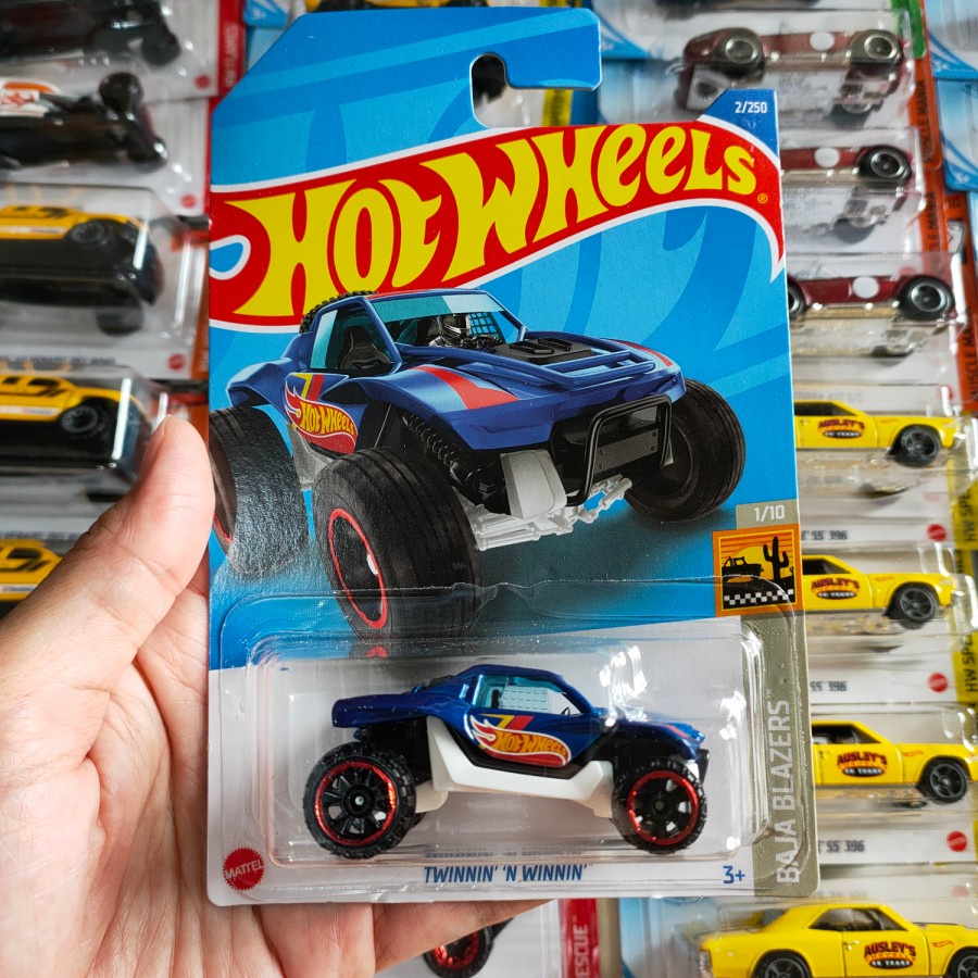 Jual Hot Wheels Hotwheels Twinnin N Winnin Biru Blue Lot A 2022 Shopee Indonesia