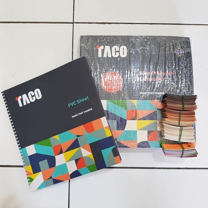 Jual Paket Katalog Hpl Sheet Edging Taco Catalog Taco Hpl Shopee