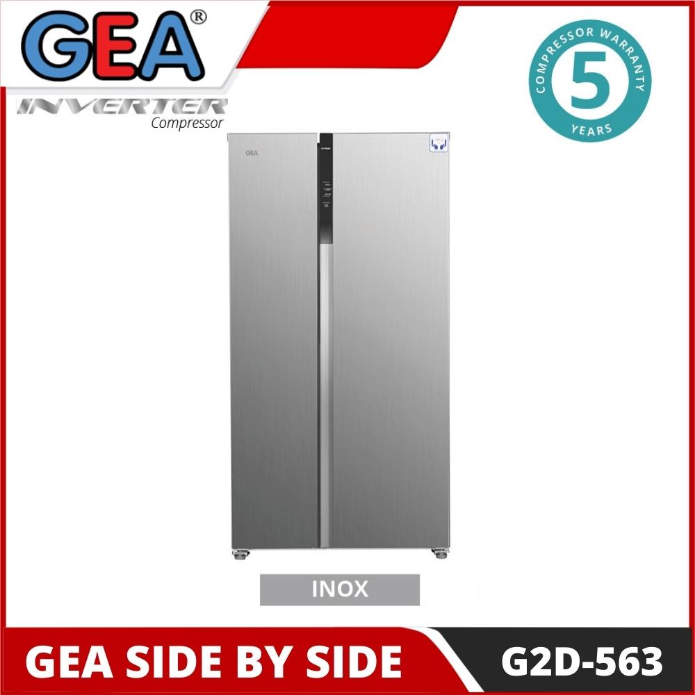 Jual Kulkas Gea G D R Inox Kulkas Side By Side Pintu G D R