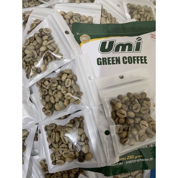 Jual Umi Green Coffee Pelangsing Original Kemasan Travel Size 50 Gr