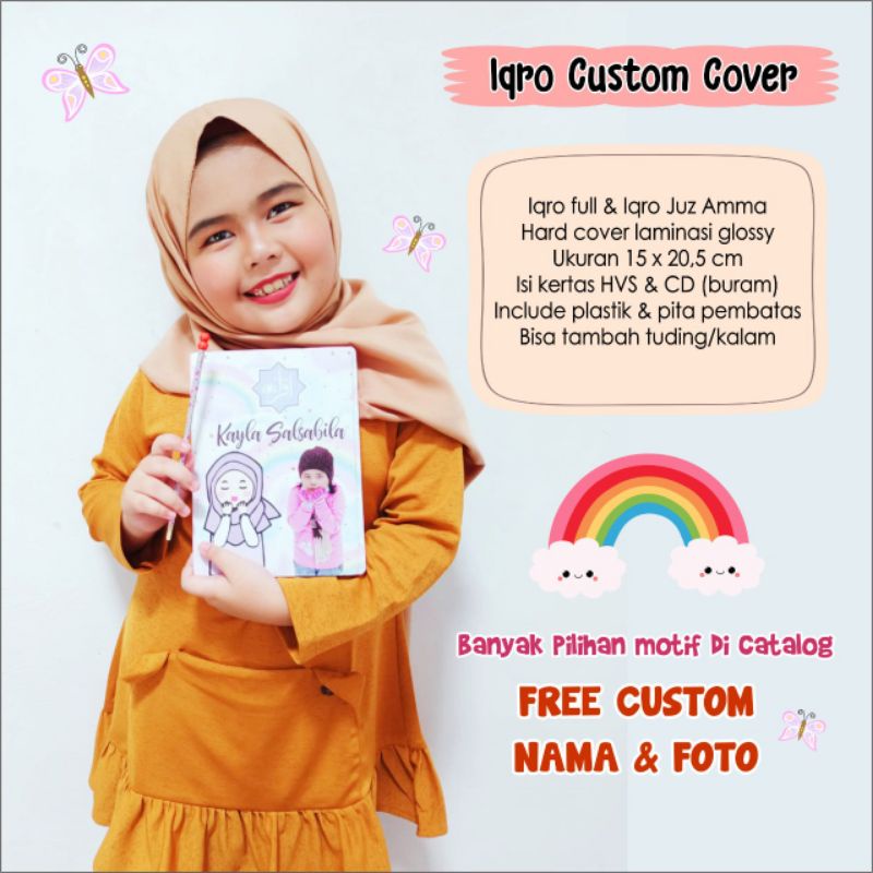 Jual Buku Iqro Besar A Custom Hardcover Shopee Indonesia