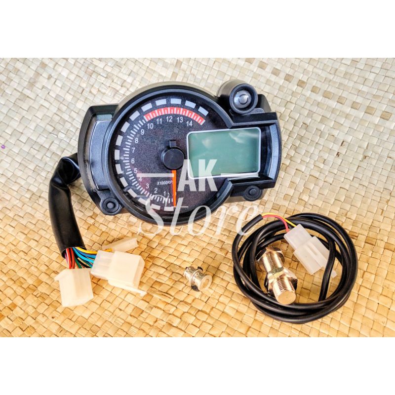 Jual Speedometer Digital Model Koso Rx N Sensor Magnetic Shopee