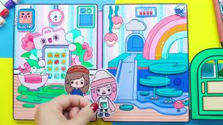 Jual Toca Boca Mainan Edukasi Paper Book Paper Doll Toca Shopping Mall