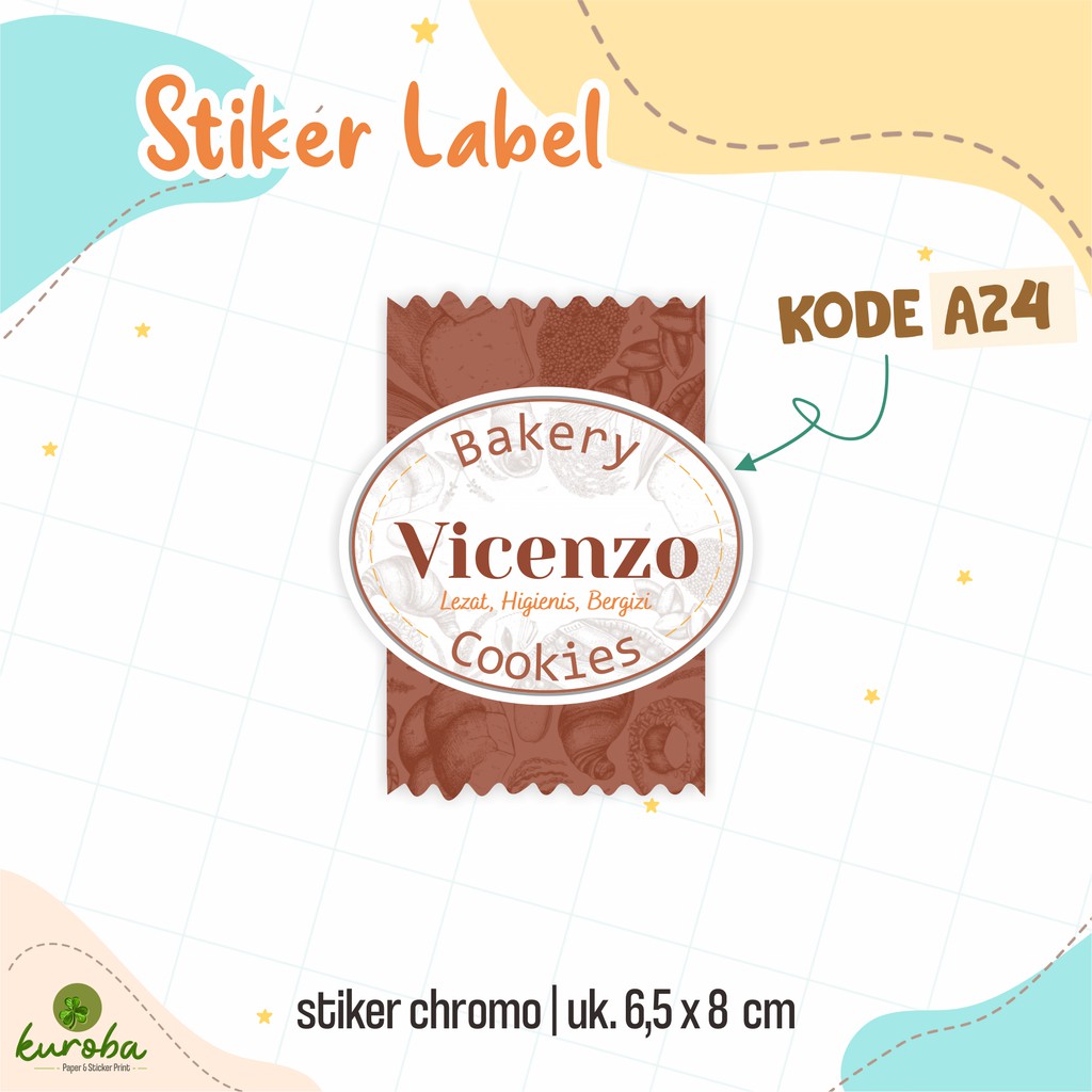 Jual Stiker Label Catering Produk Rice Box Salad Buah Shopee Indonesia