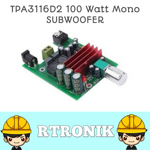 Jual Tpa D Watt Mono Subwoofer Shopee Indonesia