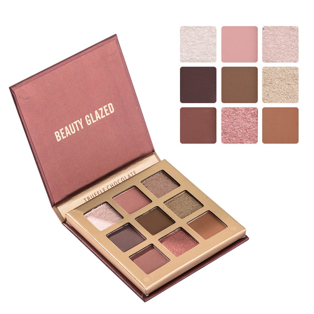 Jual READY ORI Beauty Glazed 9 Colors Warna Eyeshadow Planet