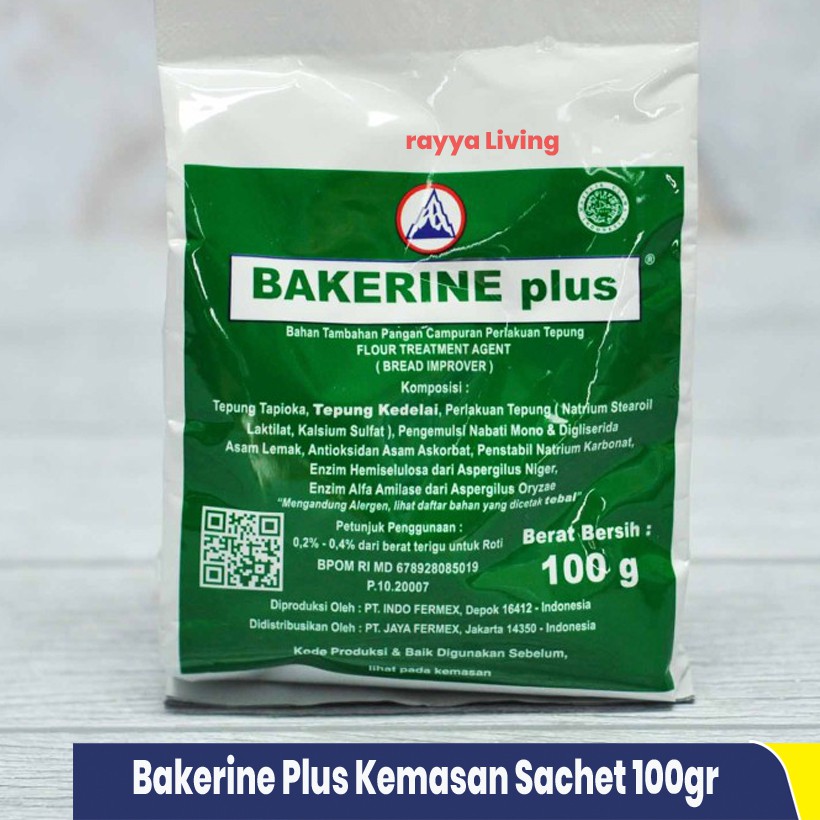 Jual Bakerine Plus Sachet Bread Improver Pengempuk Dan Pelembut Adonan