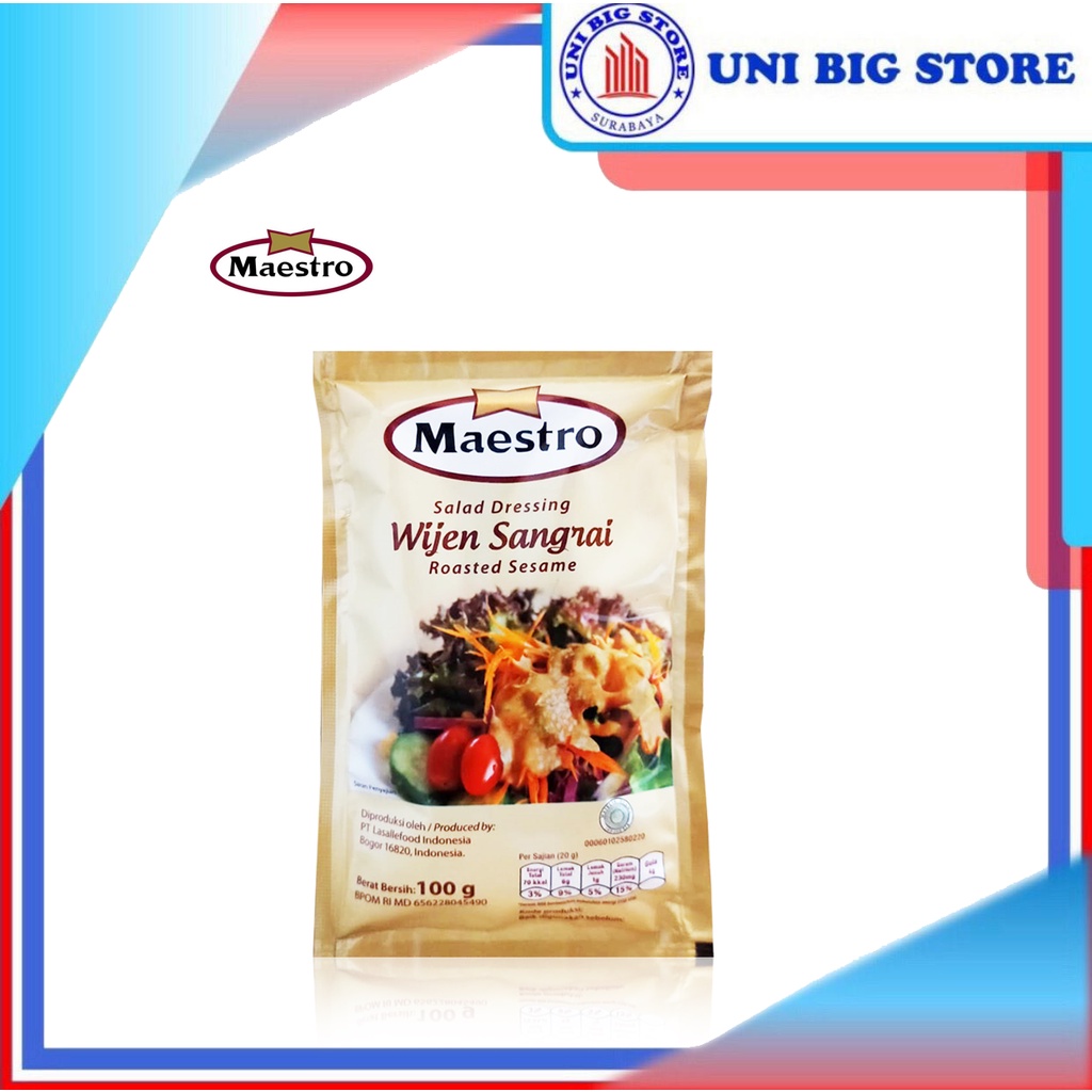 Jual Maestro Salad Dressing Saus Wijen Sangrai Roasted Sesame Sauce