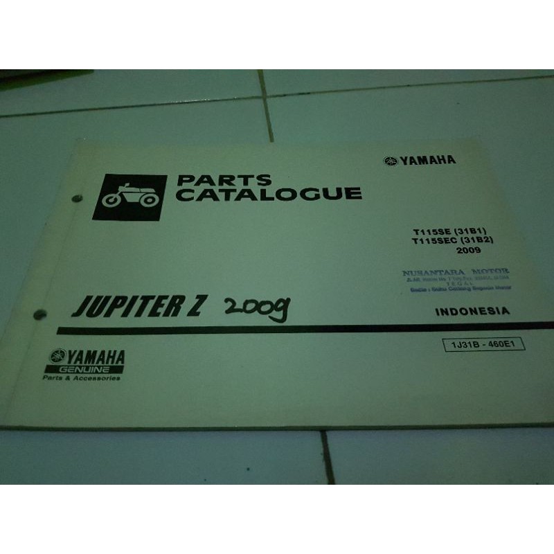 Jual Buku Part Katalog Katalogue Catalogue Catalog Copian Yamaha