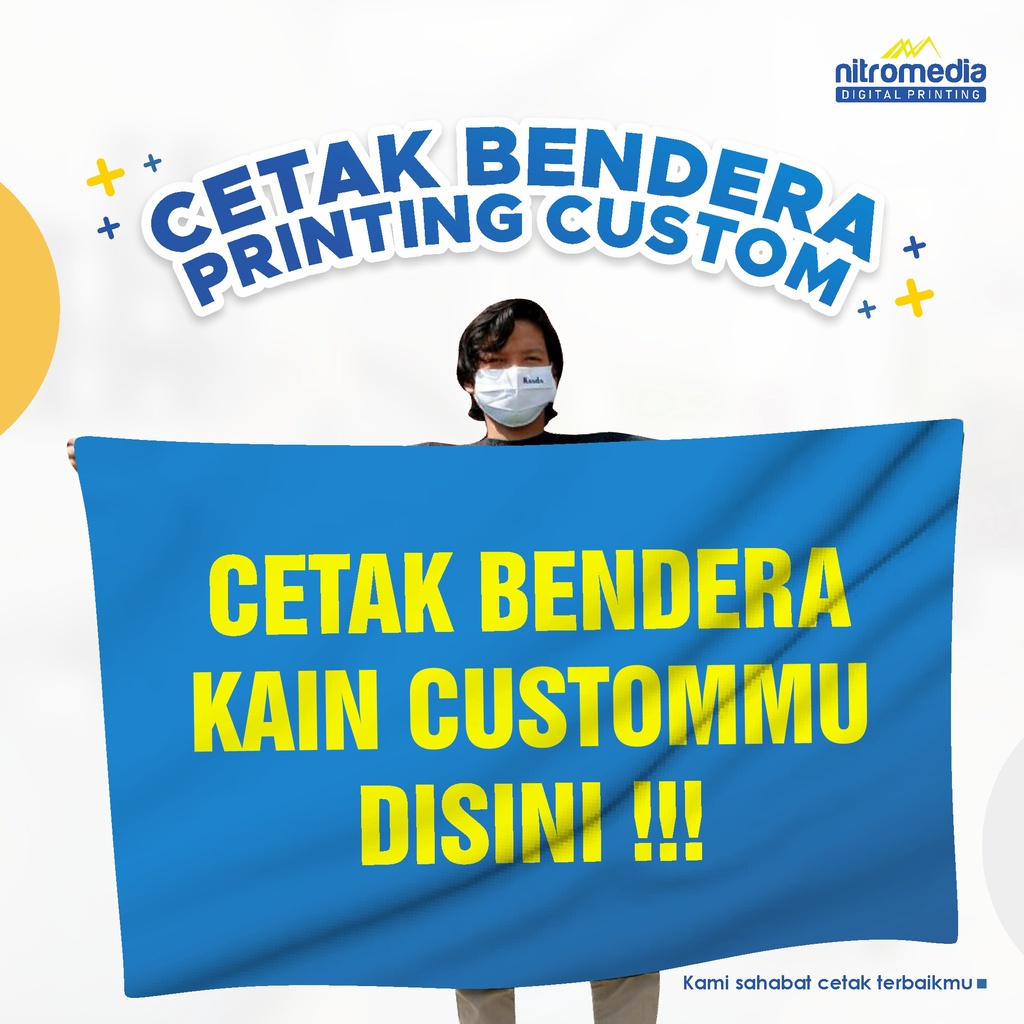 Jual Promo Termurah Cetak Bendera Printing Cetak Bendera Custom Cetak