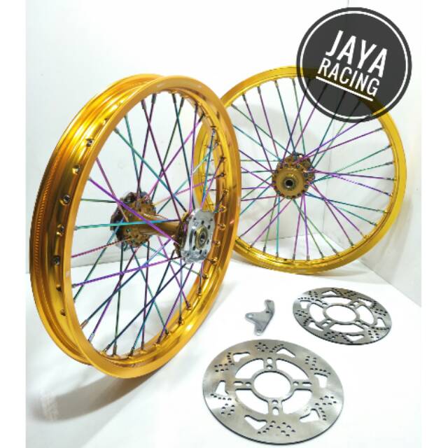 Jual Velg Model TK Ring 17 Lebar 160 140 Vixion New Sepaket Lengkap