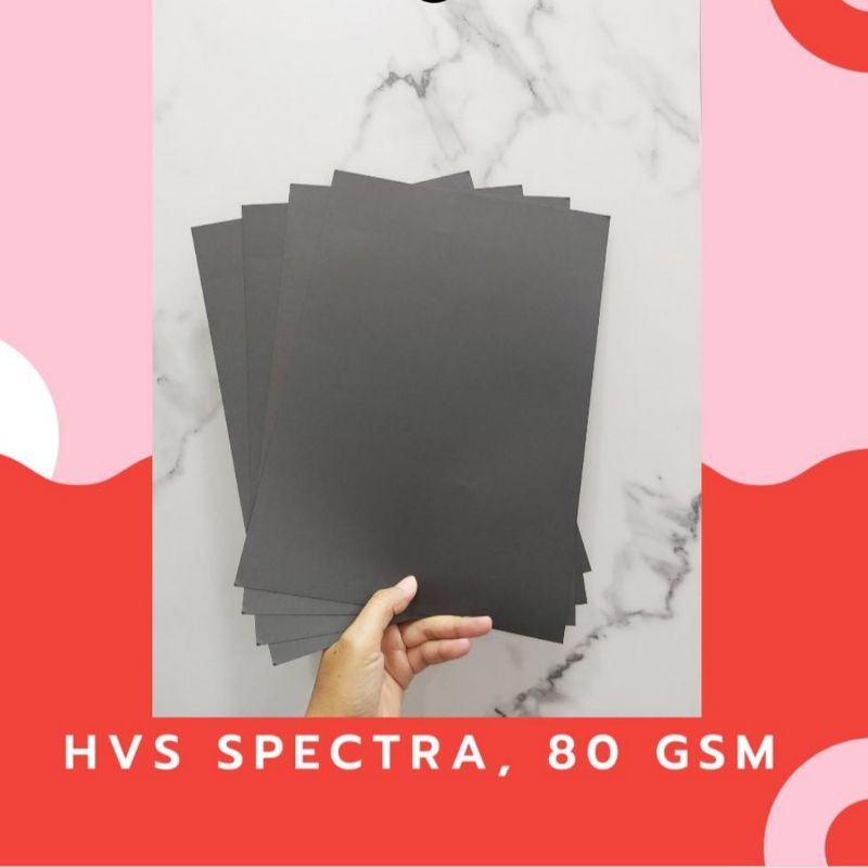 Jual Kertas HVS Warna A4 IT 401 Black Sidu Sinar Dunia 20 Lembar