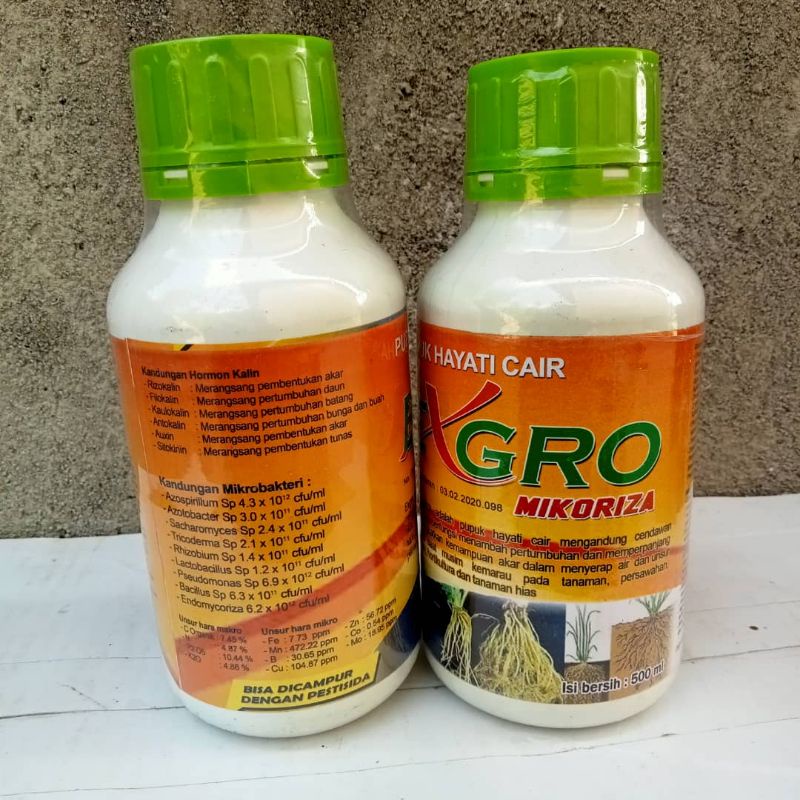 Jual Mikoriza Exgro Ml Pupuk Hayati Cair Shopee Indonesia