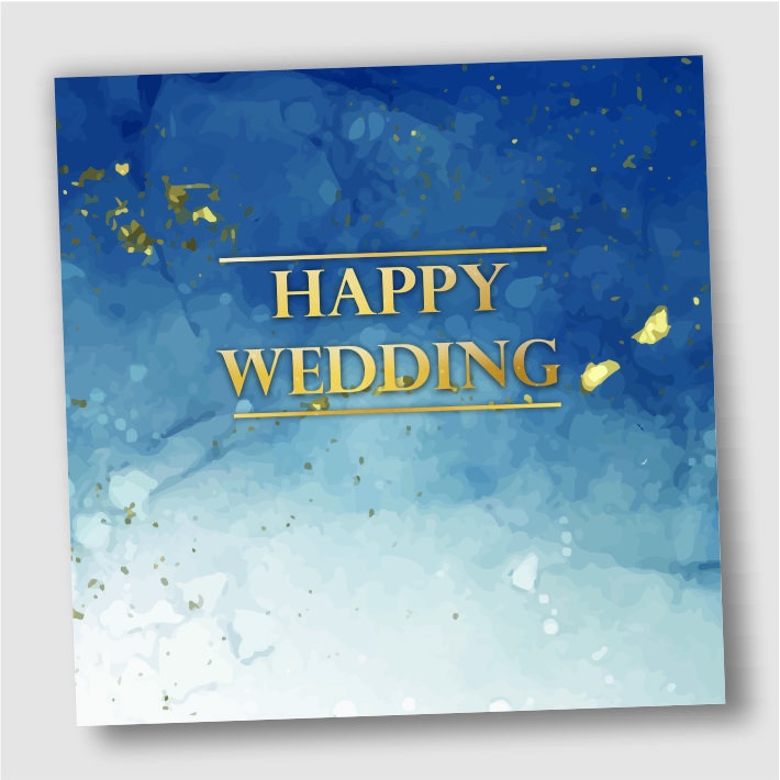 Jual Kartu Ucapan Pernikahan Kartu Ucapan Nikah Happy Wedding Greeting