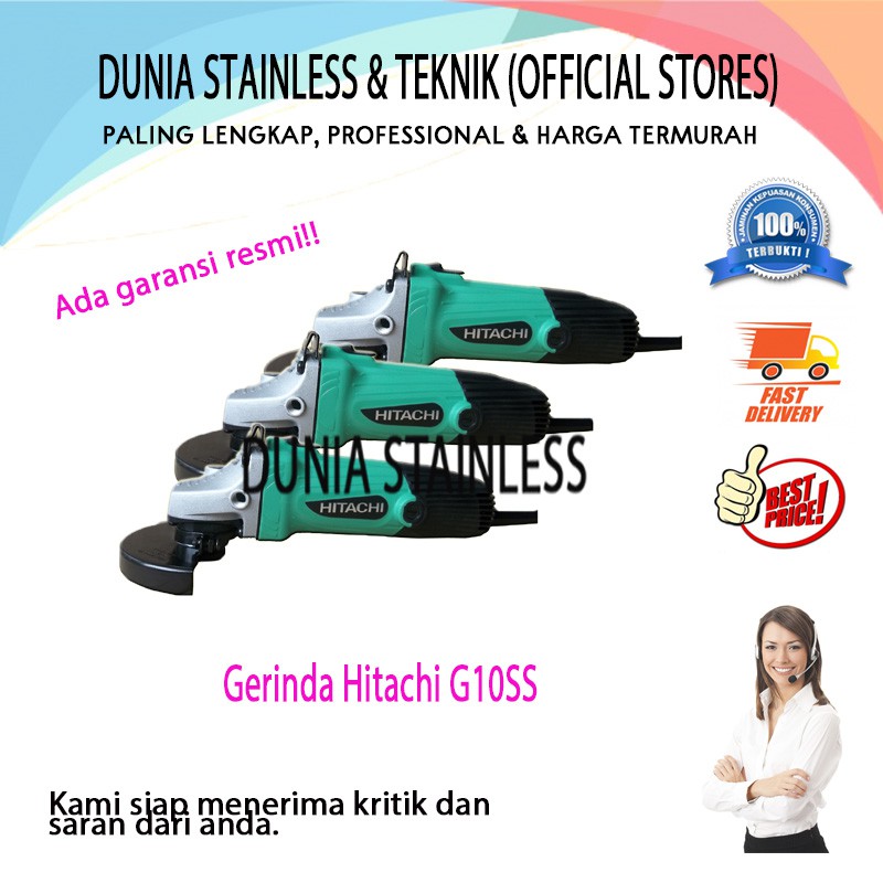 Jual Mesin Gerinda Hitachi G Ss Teknik Interior Almunium Stainless