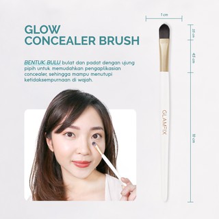 Jual Glamfix Classic Perfecting Concealer Brush Make Up Kuas Make Up