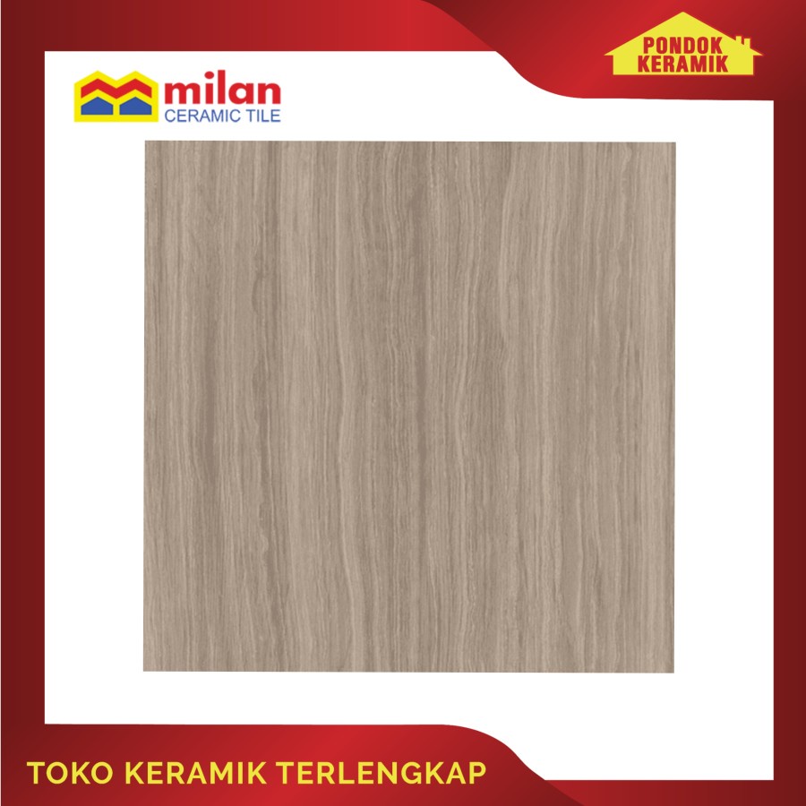 Jual KERAMIK LANTAI MILAN 50X50 WOOD LINE ALDER Shopee Indonesia