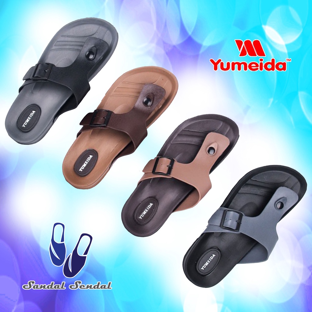 Jual Sandal Jepit Fashion Pria Yumeida Att Jsp Karet Lokal