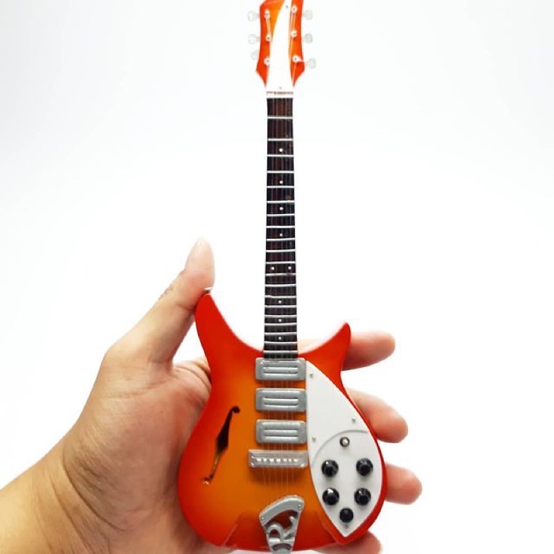 Jual Unik Miniatur Gitar Rickenbaker Sunburst Shopee Indonesia