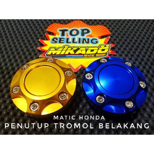 Jual Tutup Tromol Belakang Cnc Matic Honda Cover As Roda Manisan Cocok