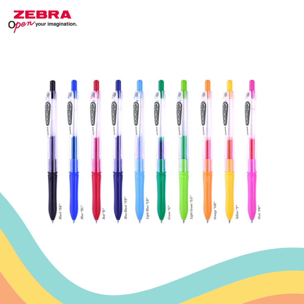 Jual GEL PEN ZEBRA KOKORO 1 PCS Shopee Indonesia