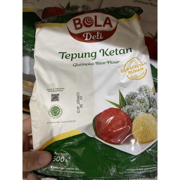 Jual Tepung Beras Ketan Bola Deli Tepung Ketan Putih G Sticky