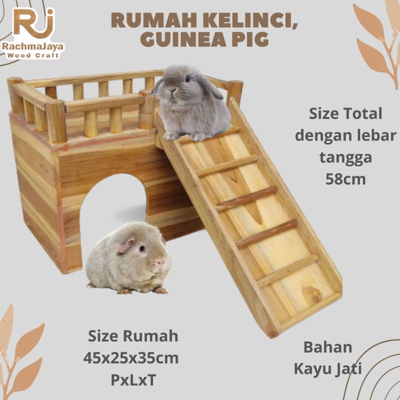 Jual Kandang Kelinci Rumah Kelinci Rumah Marmut Rumah Guinea Pig