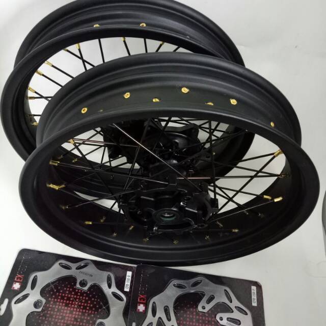 Jual Sepaket Velg Crf Supermoto Paketan Velg Supermoto Crf