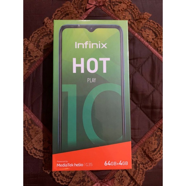 Jual Infinix Hot 10 Play 4 64gb Garansi Resmi Shopee Indonesia