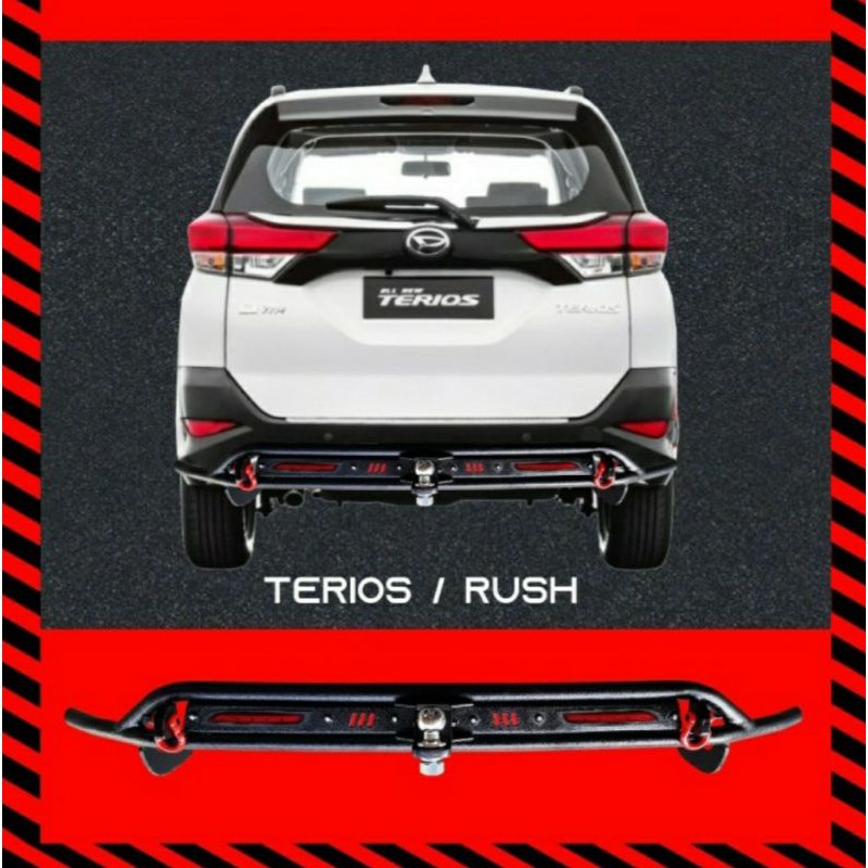 Jual Towing Sevencode Cobra Style All New Rush Terios Bumper Guard