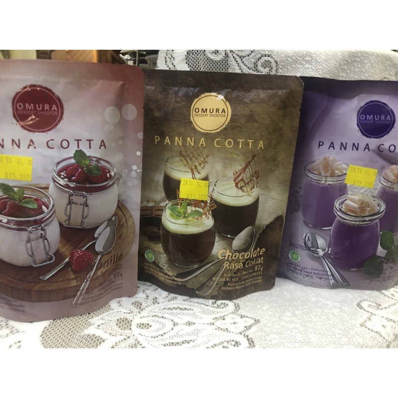 Jual Omura Dessert Shooter Panna Cotta Dengan Varian Rasa Coklat