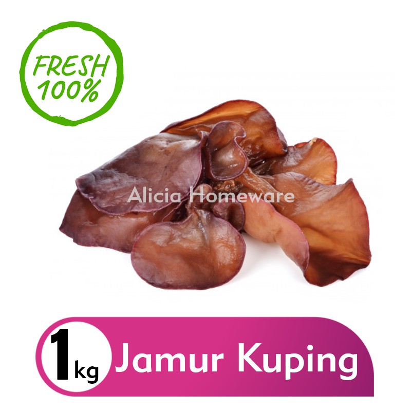 Jual Jamur Kuping Fresh Per 1Kg Shopee Indonesia