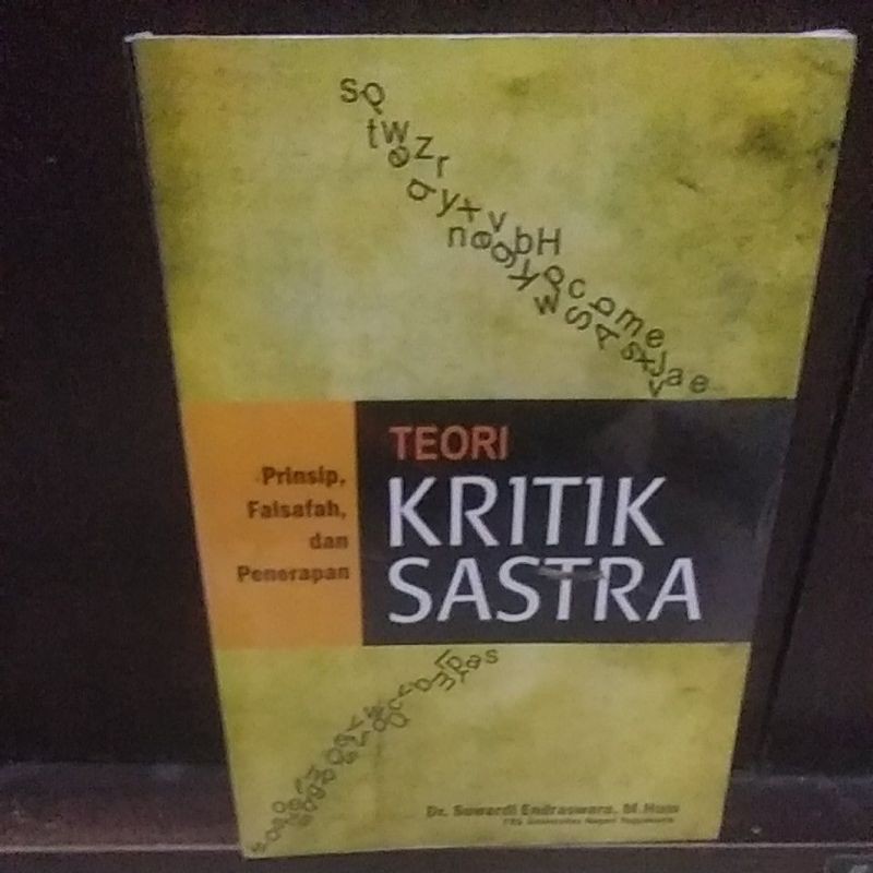 Jual Teori Kritik Sastra Prinsip Falsafah Dan Penerapan Shopee Indonesia