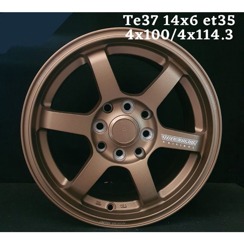 Jual Velg Rays Te37 R14 Plus Ongkir Jawa Dan Jabodetabek Shopee Indonesia