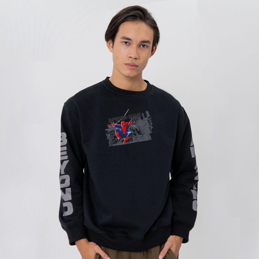 Jual Marvel Collection M231 Crewneck Spiderman Town 2521 Shopee Indonesia