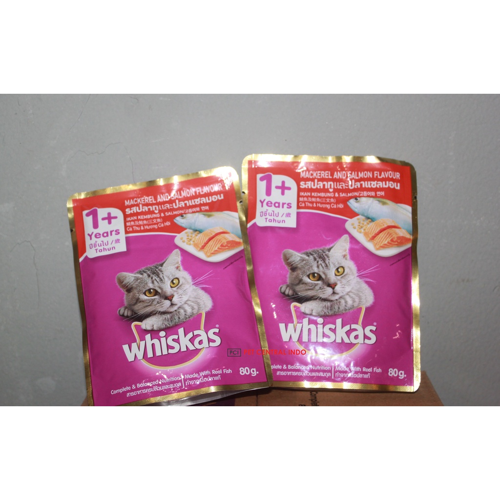 Jual Whiskas Pouch Gr Makanan Kucing Shopee Indonesia