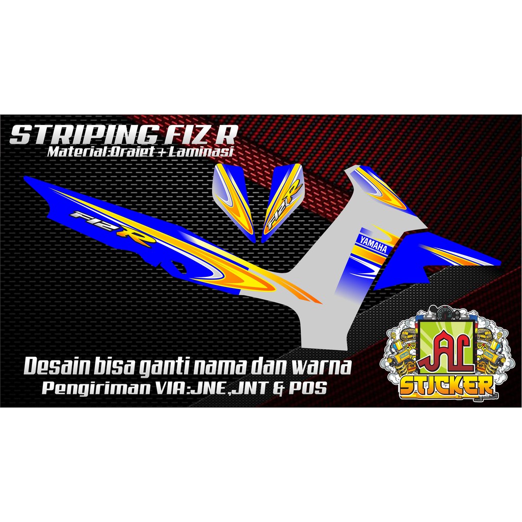 Jual Striping Fiz R Custom Simpel Model Terbaru Shopee Indonesia