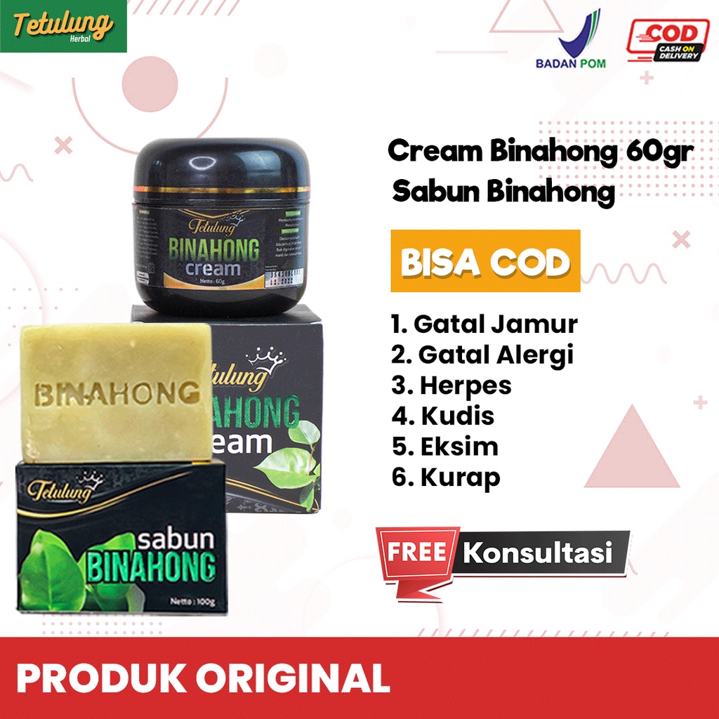 Jual Paket Salep Krim Binahong Gr Sabun Binahong Gr Obat Gatal