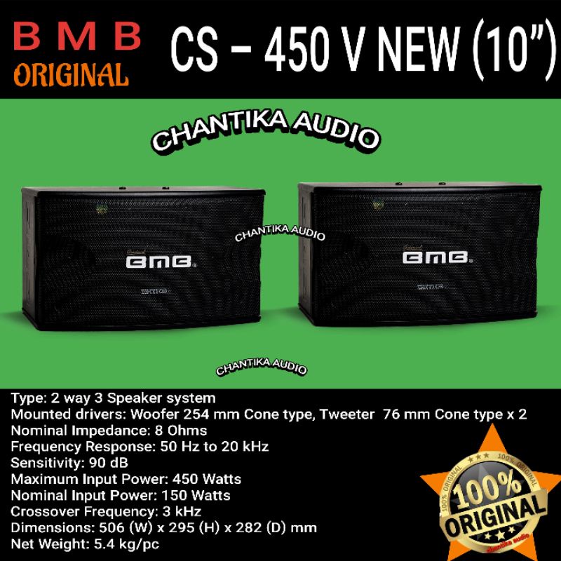 Jual Speaker Bmb Inch Cs V Speaker Karaoke Bmb Speaker