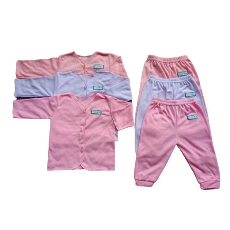 Jual NAKITA Stelan Baju Celana Bayi Polos Babycute Jumbo 4 12 Bulan