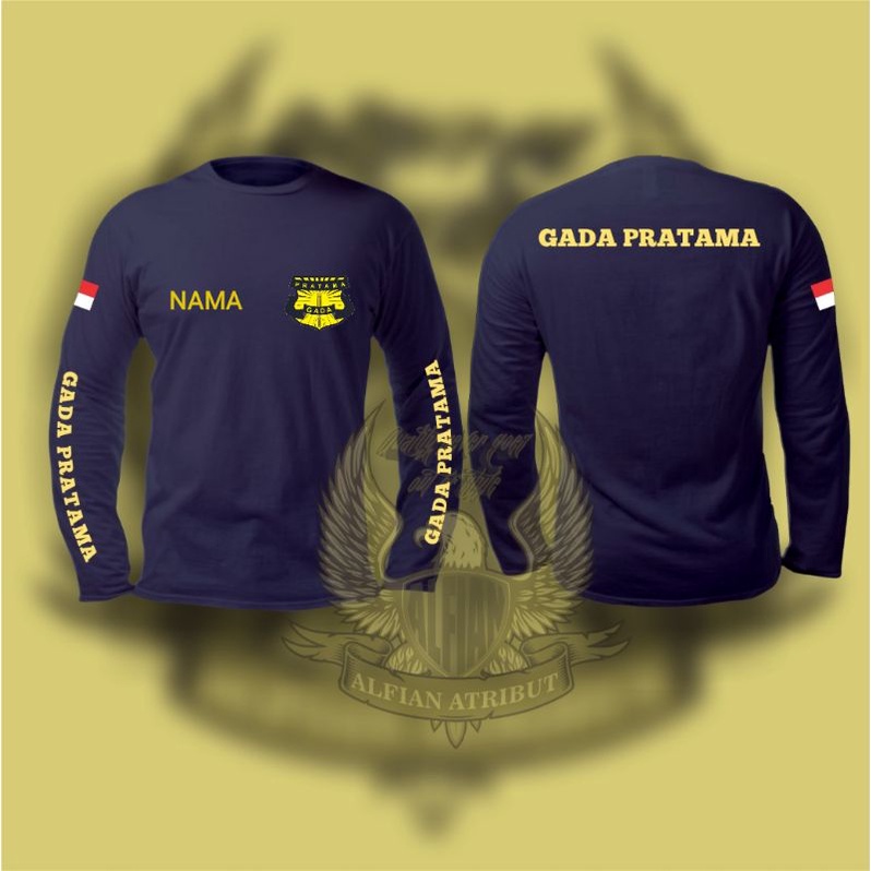 Jual Kaos Satpam Kaos Gada Pratama Lengan Panjang Shopee Indonesia